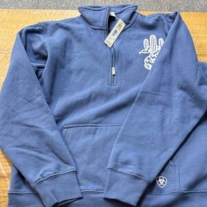 NWT ARIAT sienna 1/2 zip